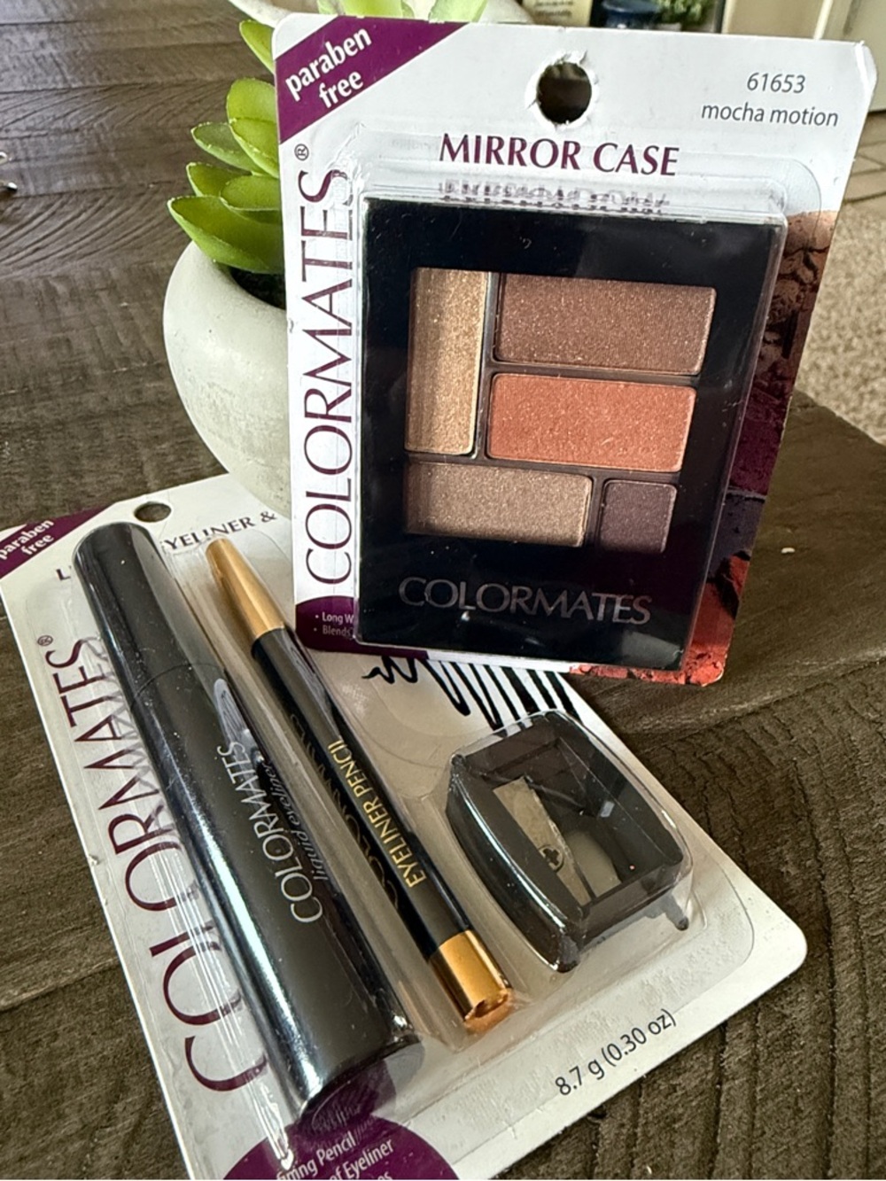 Colormates Mocha Motion Eyeshadow Palette & Eyeliner Set - New!